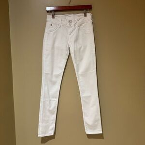 Hudson Jeans White Skinny Jeans